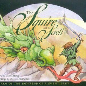 The Squire and the Scroll Hardback -- Jennie Bishop